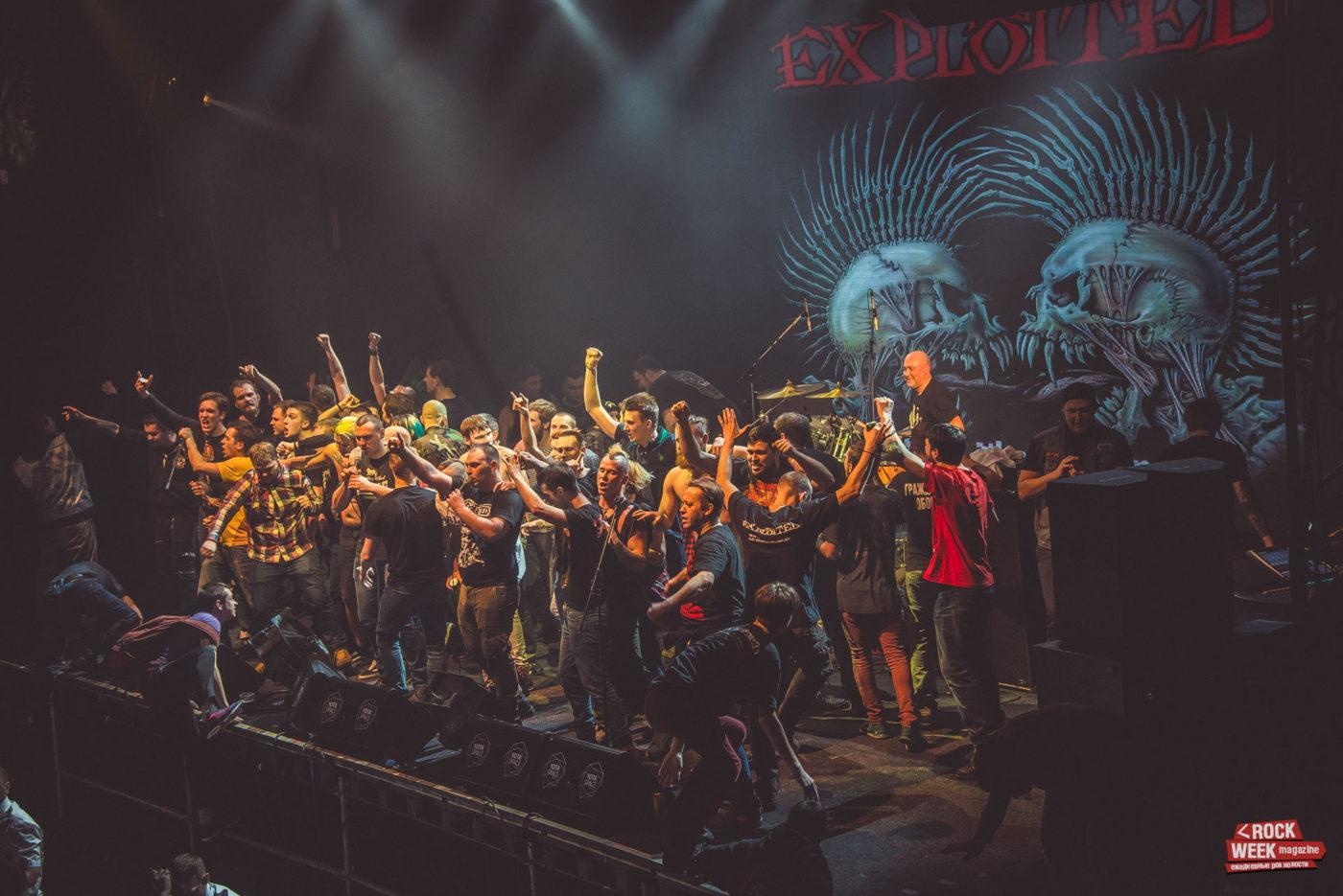 THE EXPLOITED В КЛУБЕ YOTASPACE