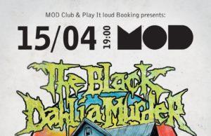 15 апреля — THE BLACK DAHLIA MURDER (USA) в клубе MOD, СПб