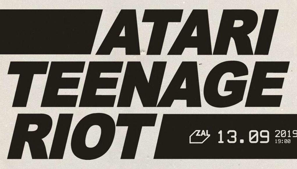 13 сентября - ATARI TEENAGE RIOT в клубе ZAL, СПб