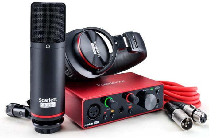 КОМПЛЕКТ FOCUSRITE SCARLETT SOLO STUDIO 3RD GEN КОМПЛЕКТ FOCUSRITE SCARLETT SOLO STUDIO 3RD GEN