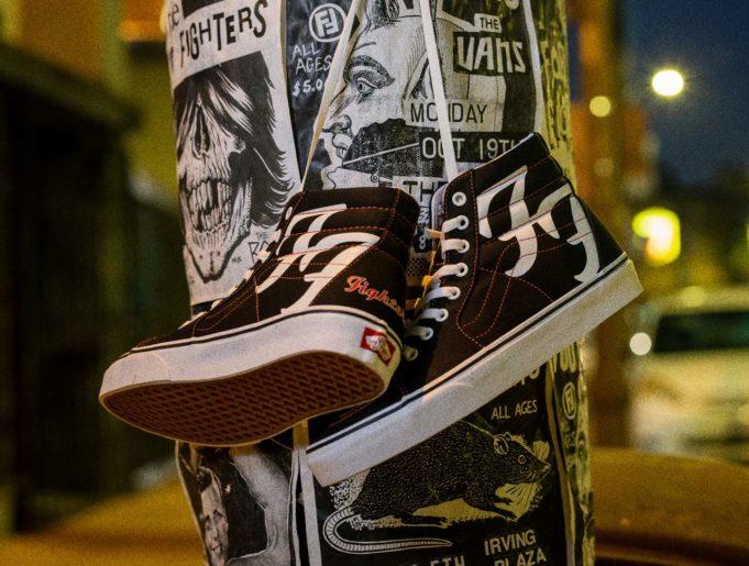 Лимитированная пара Vans Sk8-Hi x Foo Fighters Лимитированная пара Vans Sk8-Hi x Foo Fighters
