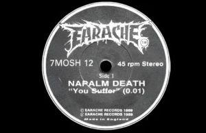 Napalm Death — «You Suffer» сингл в 1,316 секунды Napalm Death - "You Suffer" сингл в 1,316 секунды