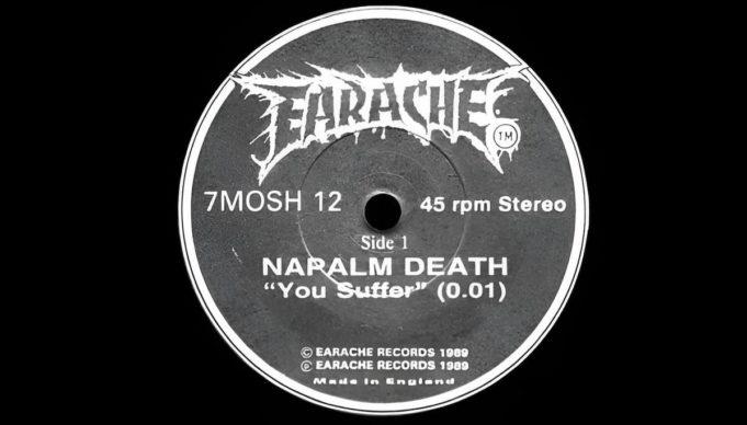 Napalm Death — «You Suffer» сингл в 1,316 секунды Napalm Death - "You Suffer" сингл в 1,316 секунды