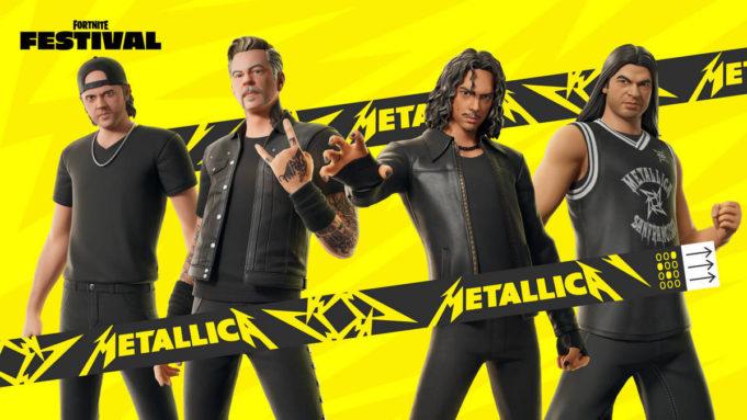 Metallica дали серию концертных выступлений в игре «Fortnite» Metallica анонсируют серию концертных выступлений в игре «Fortnite»