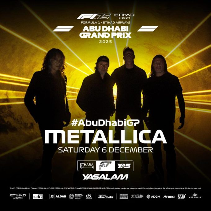 Metallica в Абу-Даби: концерт после Гран-при Формулы 1 Metallica в Абу-Даби: концерт после Гран-при Формулы 1